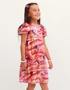 Sequin Heart Party Dress Multi