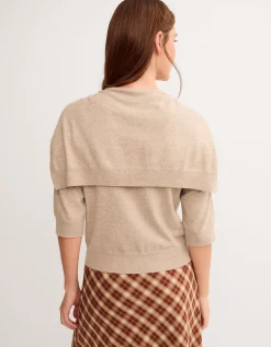 Sherri Scarf Jumper Mink