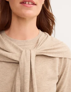Sherri Scarf Jumper Mink