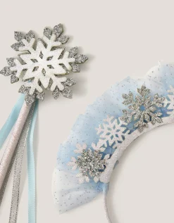 Snowflake Tiara & Wand Set
