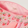 Strawberry Gingham Duffle Bag