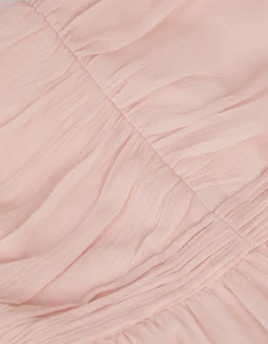 Sully Tie Back Prom Dress Pink
