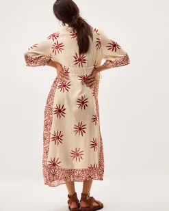 Sunnie Midi Beach Dress Ivory