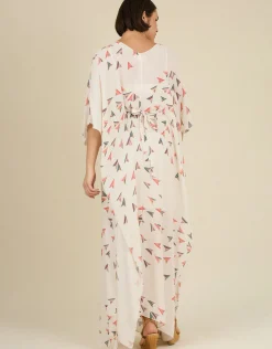 Tallulah and Hope Salina Kaftan White