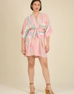 Tallulah and Hope Stripe Mini Dress Multi