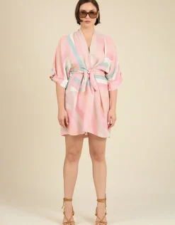 Tallulah and Hope Stripe Mini Dress Multi