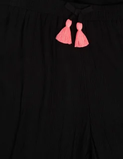 Tassel Harem Trousers Black