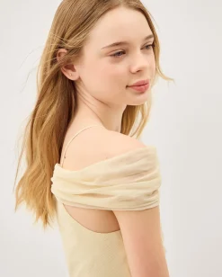 Texas One-Shoulder Prom Dress Yellow