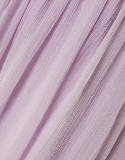 Texas One-Shoulder Prom Dress Purple
