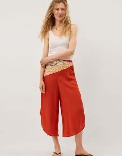 Theresa Culotte Trousers Orange