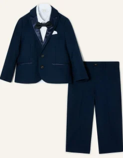 Thomas 4-Piece Tuxedo Suit Blue