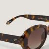 Tort Oval Sunglasses