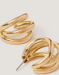 Triple Hoop Earrings