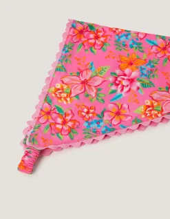 Tropical Floral Headscarf