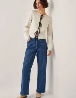 Tula Tie Cardigan Ivory