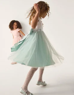 Tulle Bridesmaid Dress Green