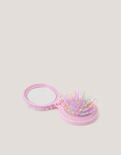Unicorn Compact Hairbrush