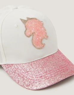 Unicorn Glitter Cap Pink