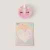 Unicorn Hair Brush & Nail Stickers Gift Set