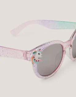 Unicorn Ombré Round Sunglasses