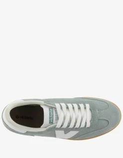 Victoria Berlin Suede Trainers Green