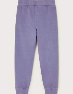 Washed Jersey Joggers Blue