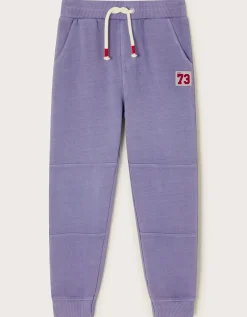 Washed Jersey Joggers Blue