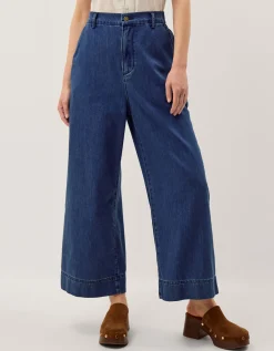 Wendy Wide Leg Jeans Blue
