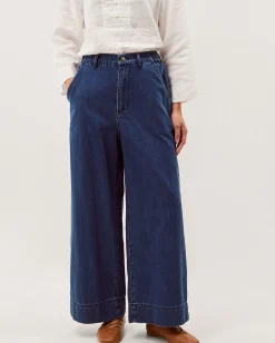 Wendy Wide Leg Jeans Blue