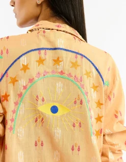 Wild Charlie Jacquard Shirt Orange